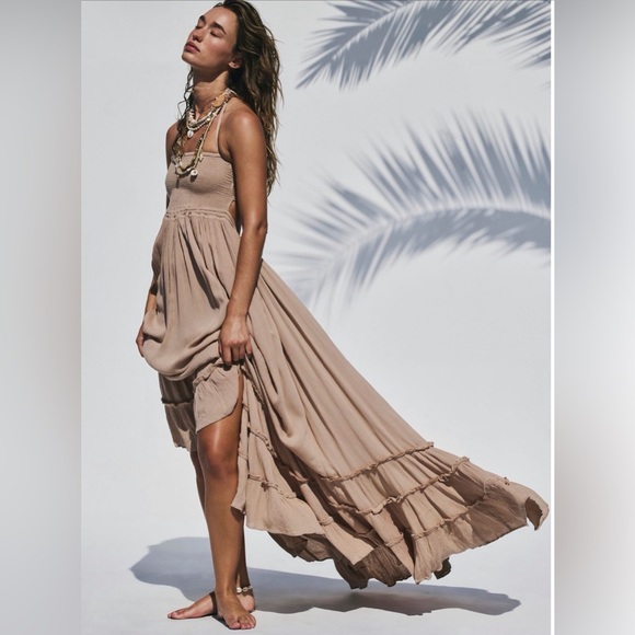 gingham.maxi dress Shown Kindness Maxi Dress